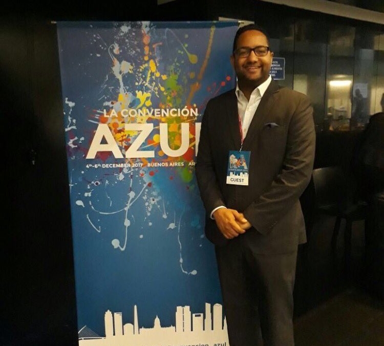 Benny Metz  participa en la Convención Azul en Argentina