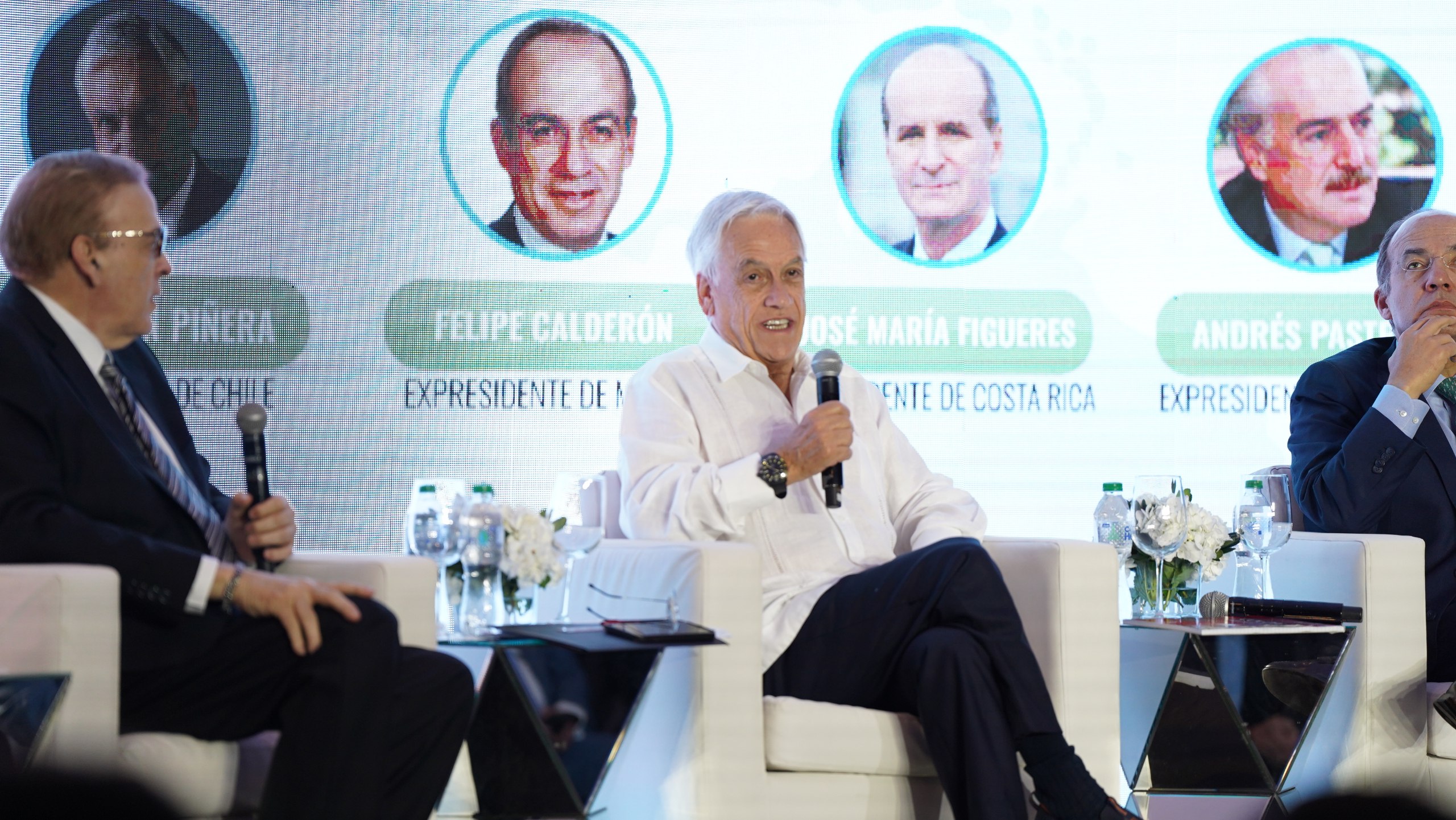 Sebastian Piñera califica como “muy bueno” el gobierno de Abinader y asegura será reelecto